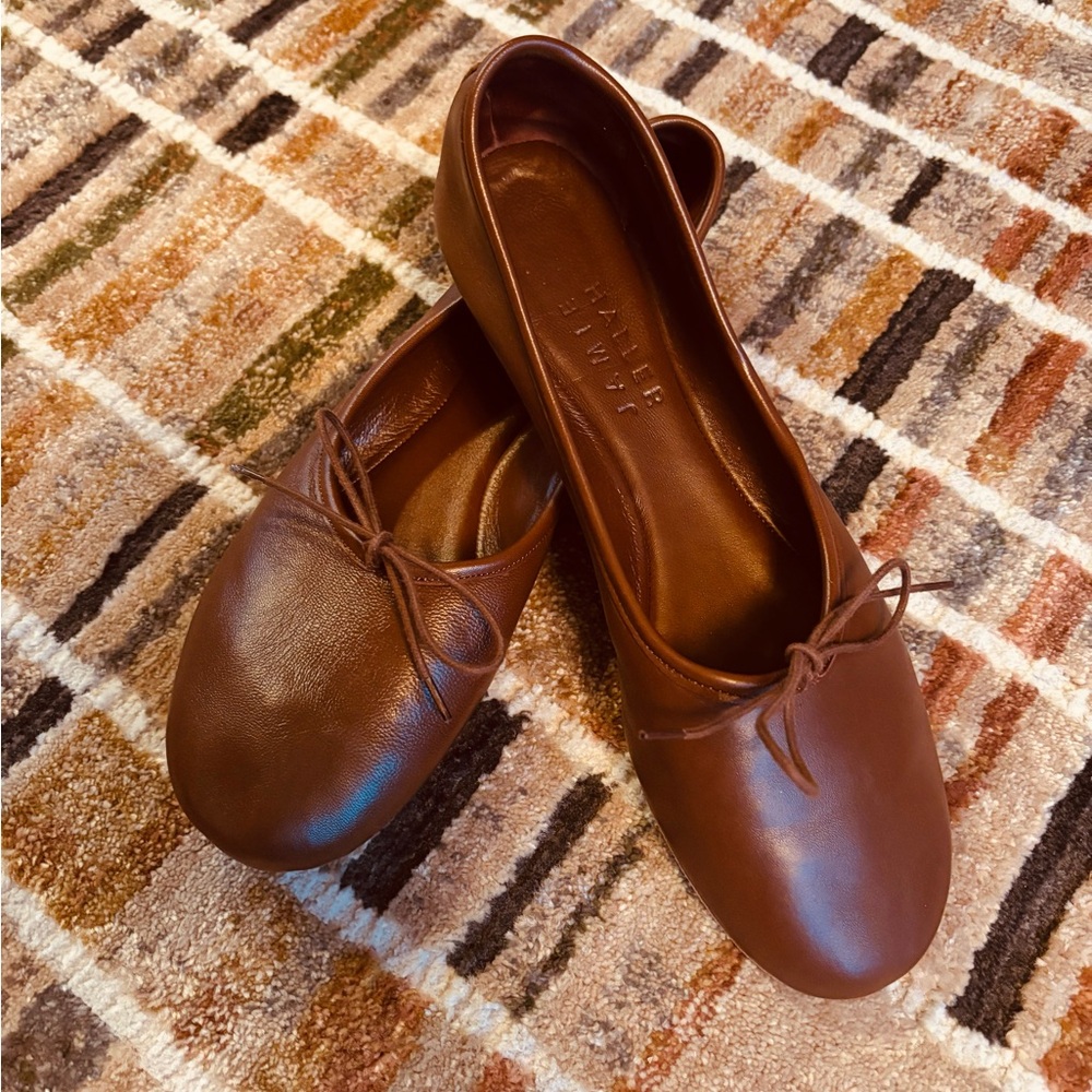 Jaime Haller Brown Ballet Flats Size 41 PRICE FIRM